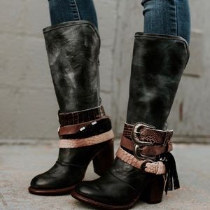 FREEBIRD by Steven-BAE black boots